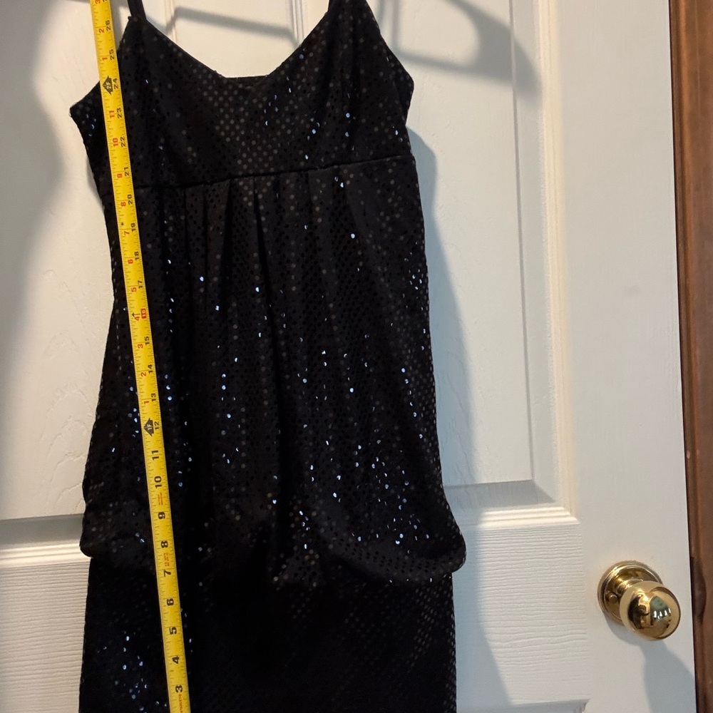 B Darlin Black Party Sleeveless Dress Women Size Small